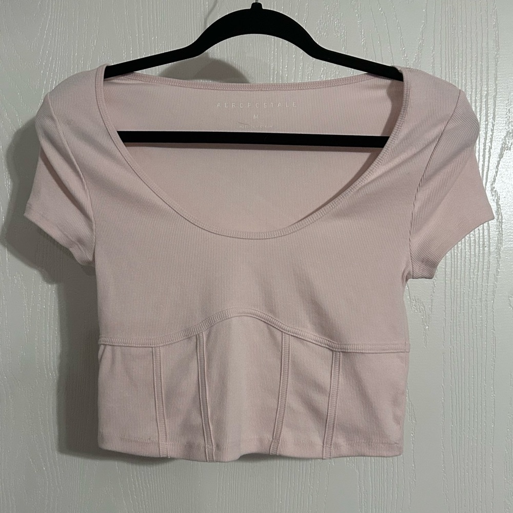 Aeropostale | Light Pink Women's Crop Top | Size Medium